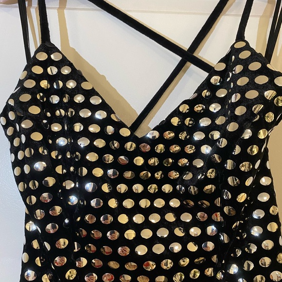 Vintage Betsy Johnson sequence formal dress - Picture 6 of 10